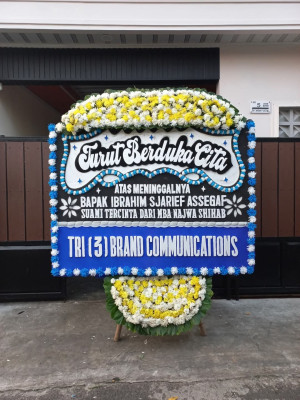 Papan Bunga Duka di Tambusai Utara